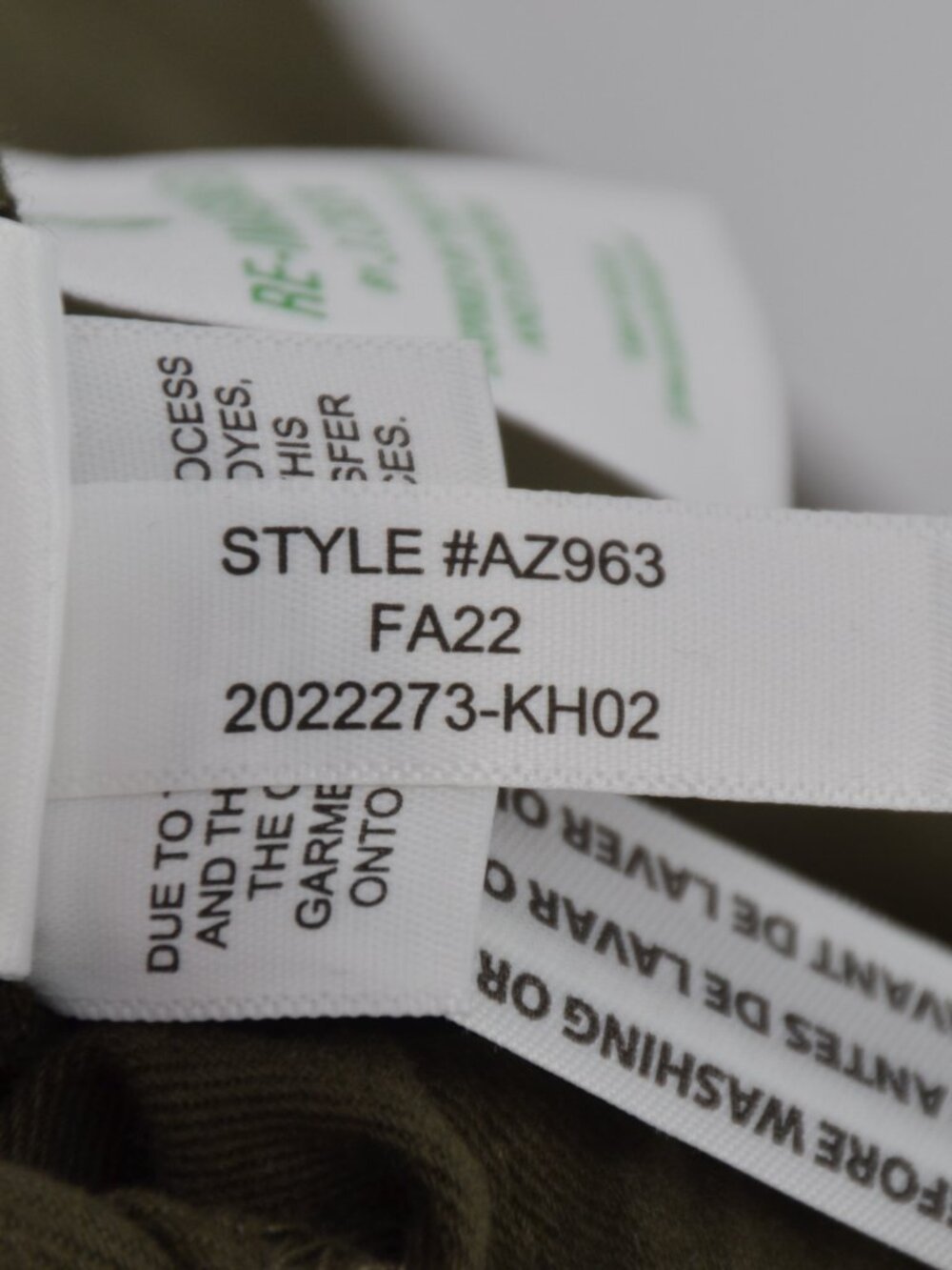 J. Crew 484 Slim Fit Pant Olive Green 28x32 NWT - Picture 8 of 9